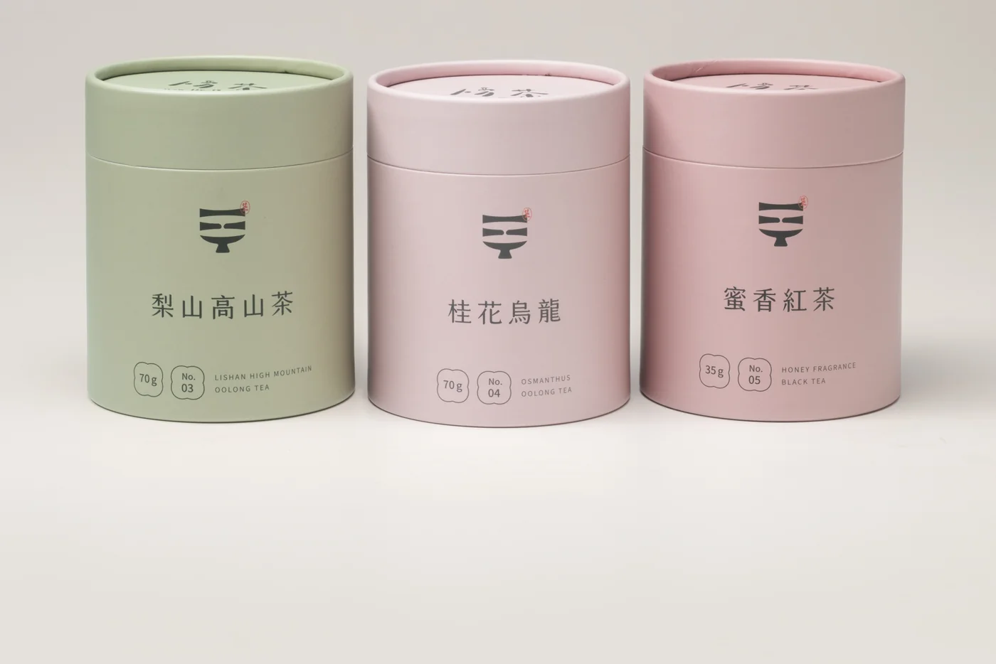 開幕限定高山韻味3入茶組：梨山高山茶、桂花烏龍、蜜香紅茶